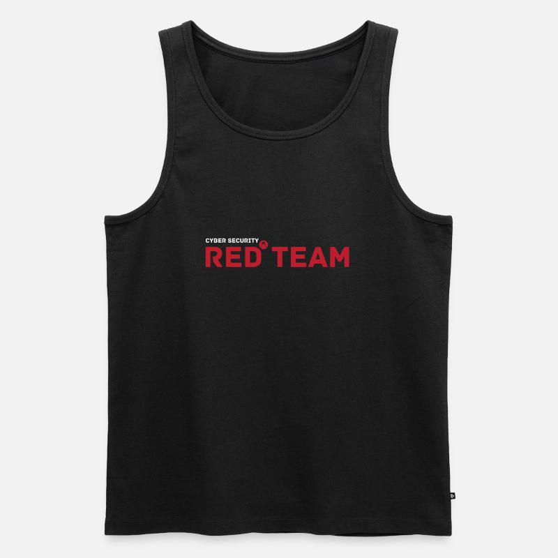Cyber Security Red Team Hacking Hacker - Männer Premium Bio Tank Top - Schwarz