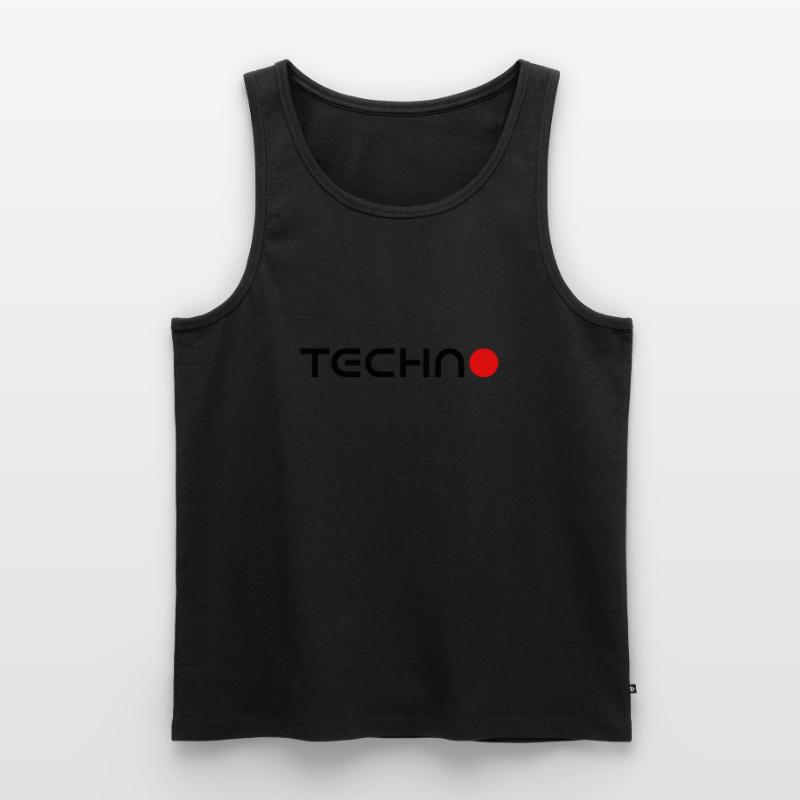 Techno, Techno et Techno Débardeur bio Premium Homme