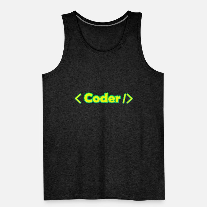 Coder Men's Premium Organic Tank Top