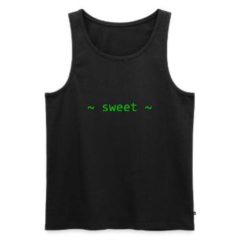 Home sweet home Linux - Men's Premium Organic Tank Top - black - Front - AI Model Male 178 light (178cm)