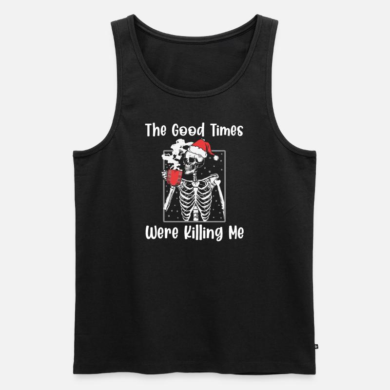 De gode tider ædruelighedsdag Genopretning ædru - Herre Premium økologisk tanktop - sort
