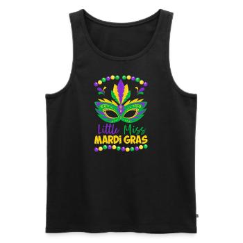 Mardi Gras Gift - Männer Premium Bio Tank Top - Schwarz - Vorne - AI Model Male 178 light (178cm)