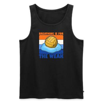Wassersport Wasserballer Wasserball Team Sportart - Männer Premium Bio Tank Top - Schwarz - Vorne - Michal (187cm)