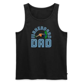 Water ski Wakeboarder wakeboarding - Männer Premium Bio Tank Top - Schwarz - Vorne - Michal (187cm)