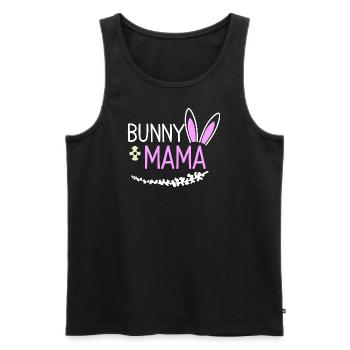 Bunny Mama - Männer Premium Bio Tank Top - Schwarz - Vorne - Michal (187cm)