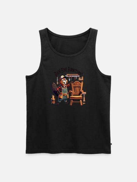 Funny Bieber Saying - Men's Premium Organic Tank Top - black