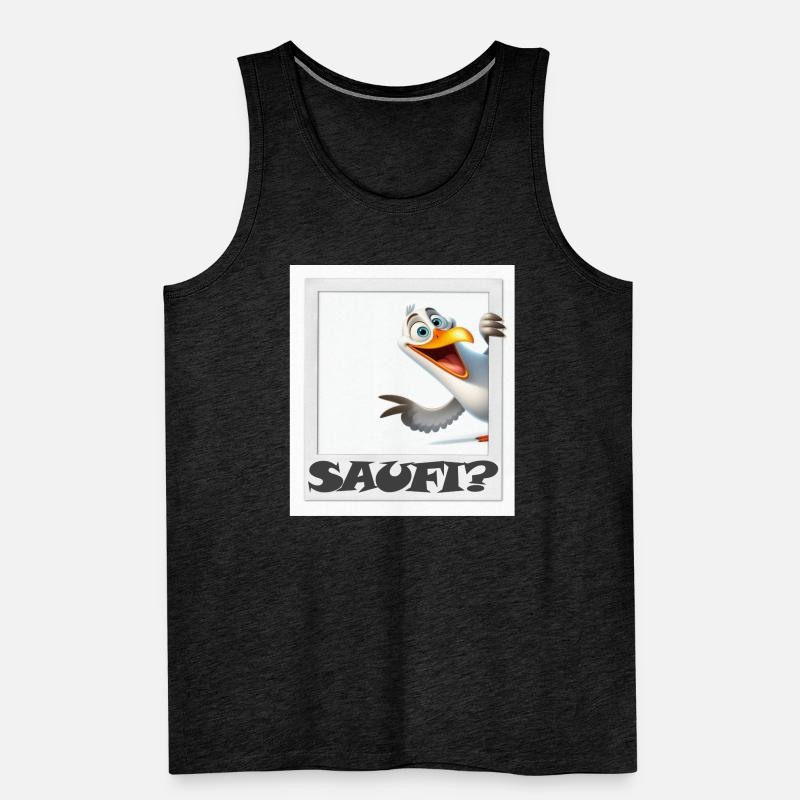 Trink-Möwe Männer Premium Bio Tank Top