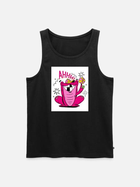 FannyFROG33 - Men's Premium Organic Tank Top - black