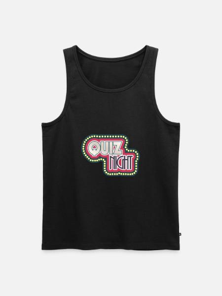 Quiz Night / Playshirt - Débardeur bio Premium Homme - noir