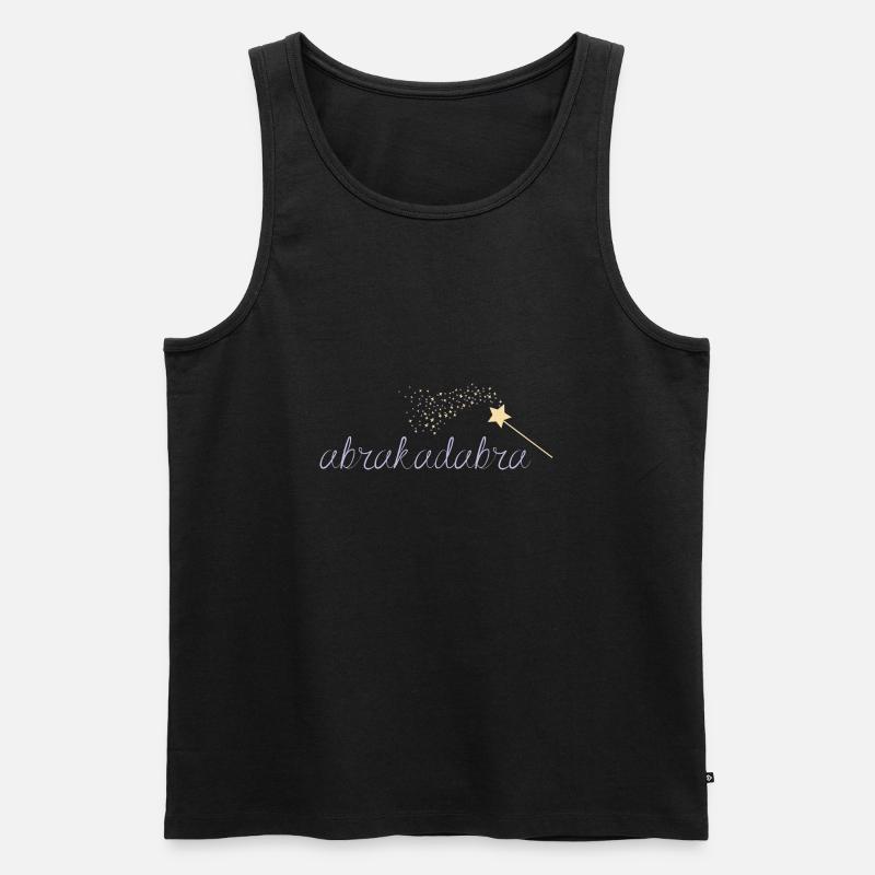 Abrakadabra - Débardeur bio Premium Homme - noir