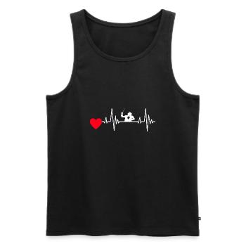 Dirigenten Dirigent Musik Dirigieren Geschenk - Männer Premium Bio Tank Top - Schwarz - Vorne - AI Model Male 178 light (178cm)