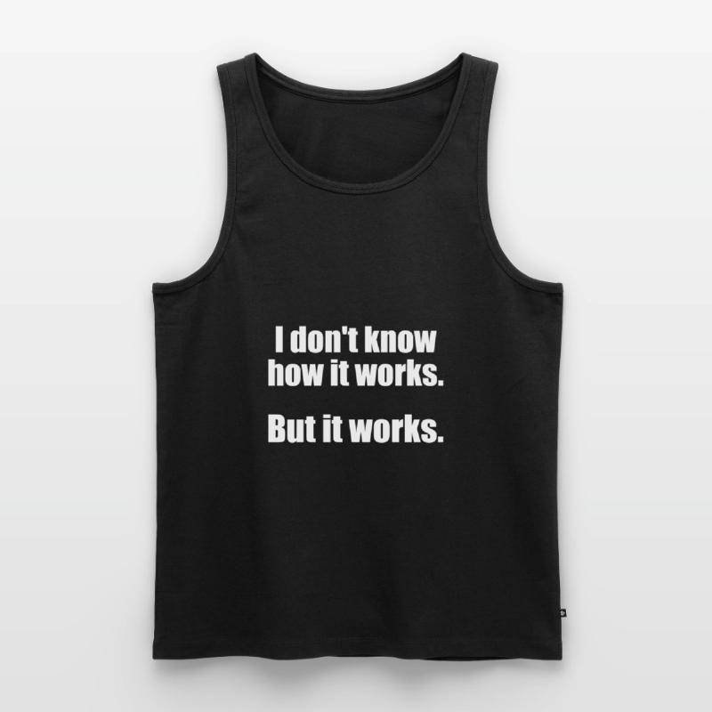 Programmierer, Software, Informatik, Developer Männer Premium Bio Tank Top