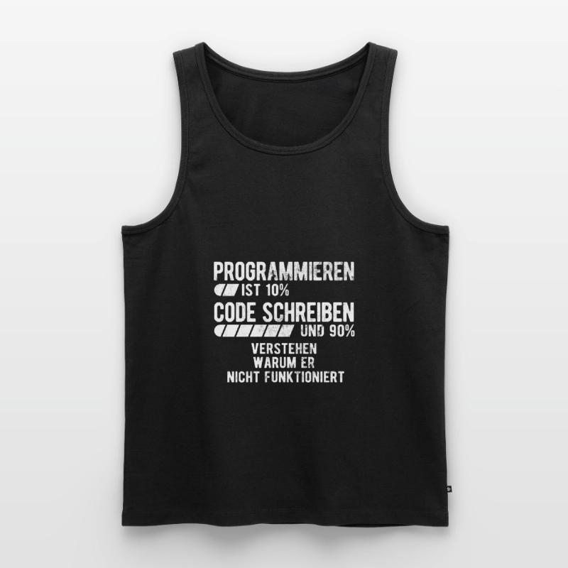 Informatik Informatiker Programmierer Männer Premium Bio Tank Top