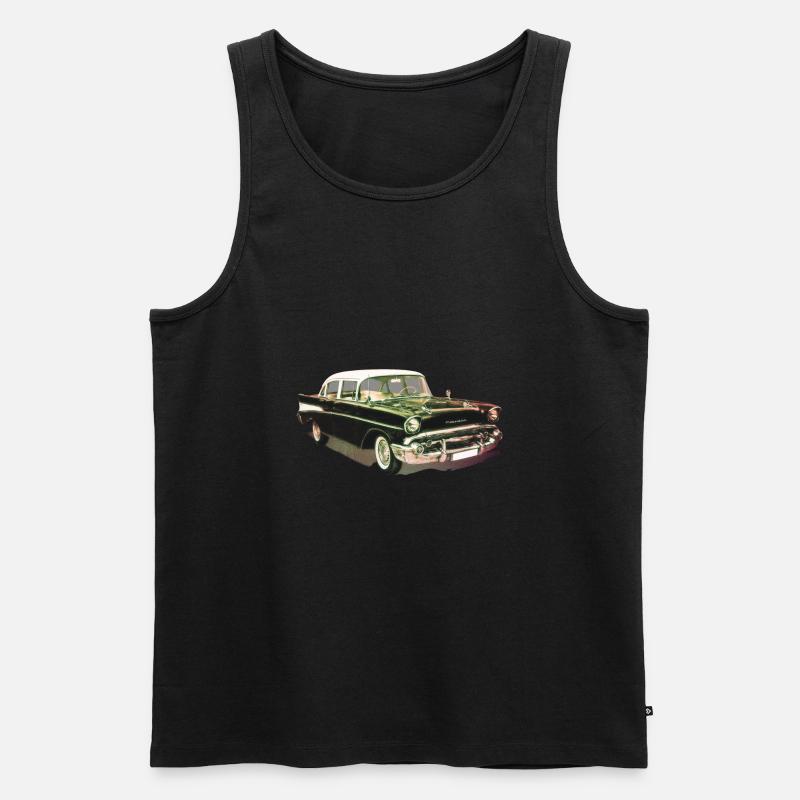Oldtimer - Männer Premium Bio Tank Top - Schwarz