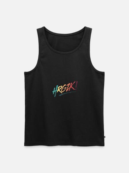 Herrgottzack - Herrgottsack - Sack Cement - HRGZK - Men's Premium Organic Tank Top - black