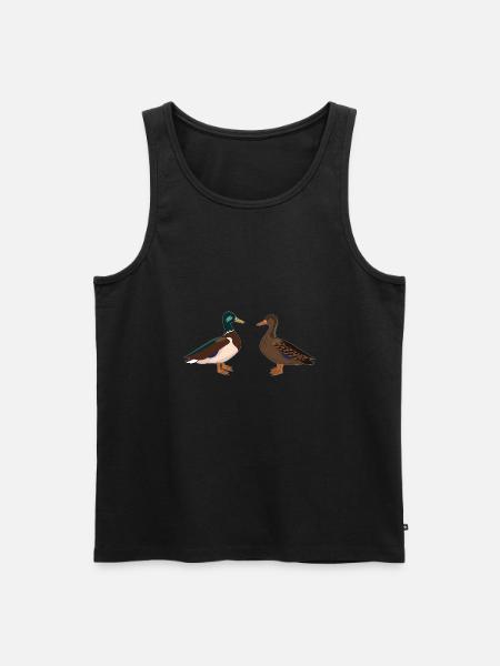 Canards - Débardeur bio Premium Homme - noir