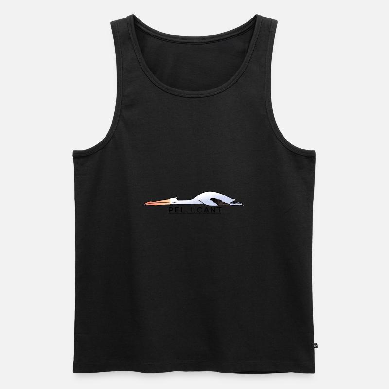Pel.I.Cant - Männer Premium Bio Tank Top - Schwarz