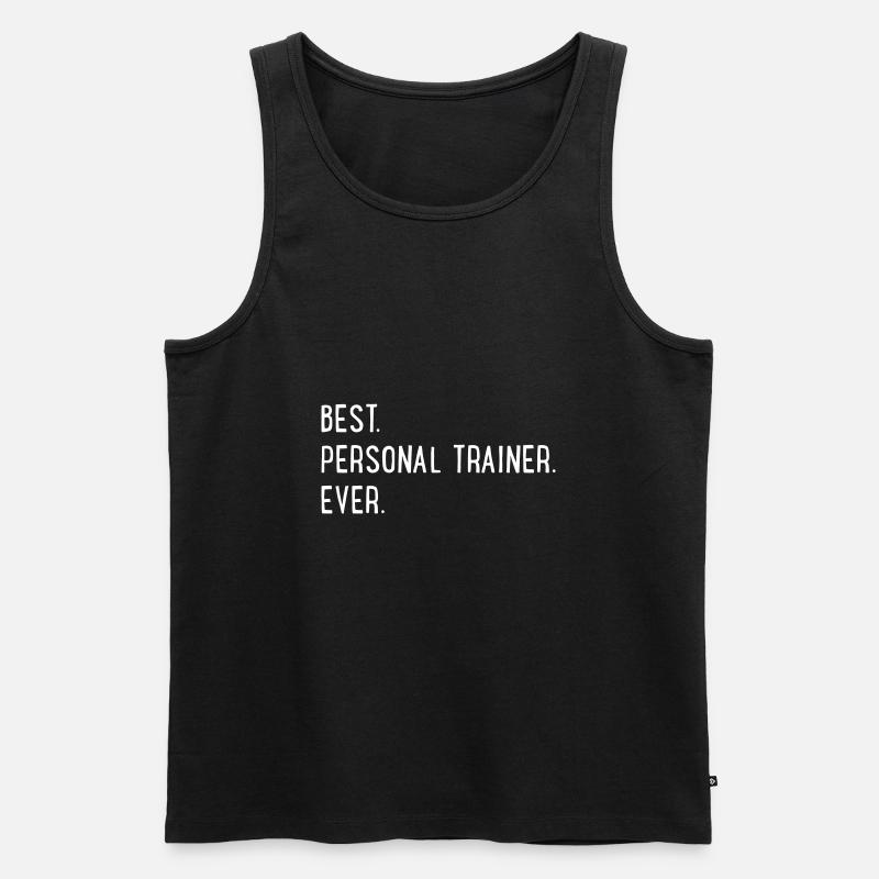 Personal Trainer - Männer Premium Bio Tank Top - Schwarz