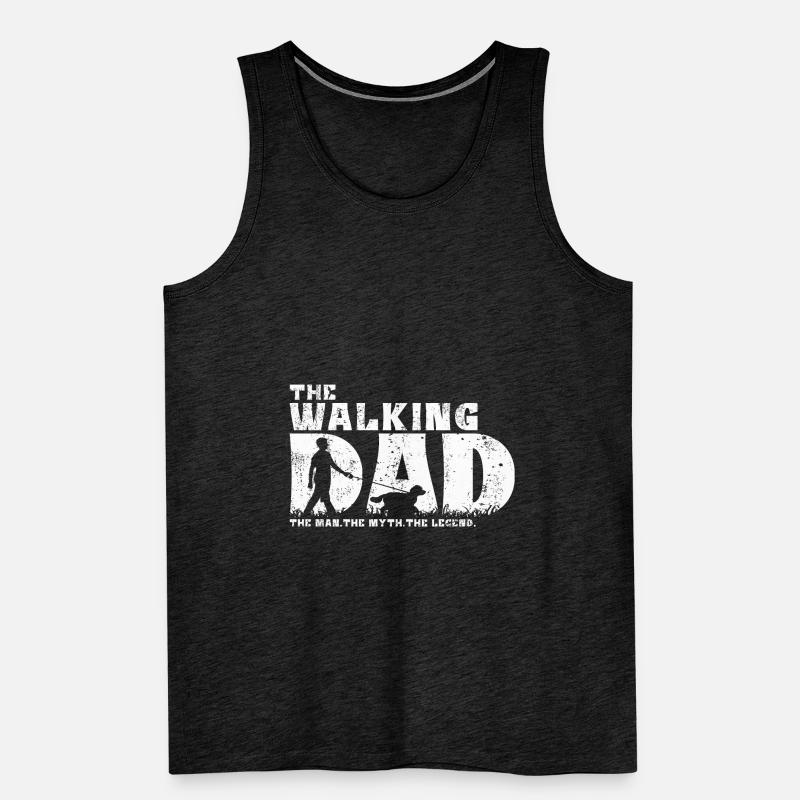 Cockapoo Hund The Walking Papa Lustig Geschenk Männer Premium Bio Tank Top