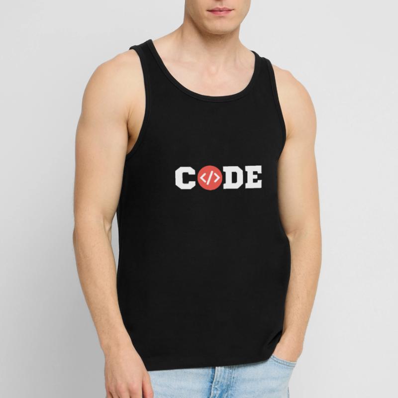 Coder Informaticien informaticien programmeur Débardeur bio Premium Homme