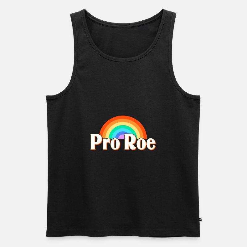 1973 Pro Roe - Men's Premium Organic Tank Top - black