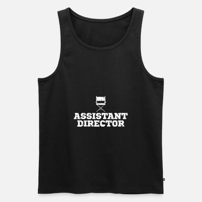 Assistant Director - Débardeur bio Premium Homme - noir