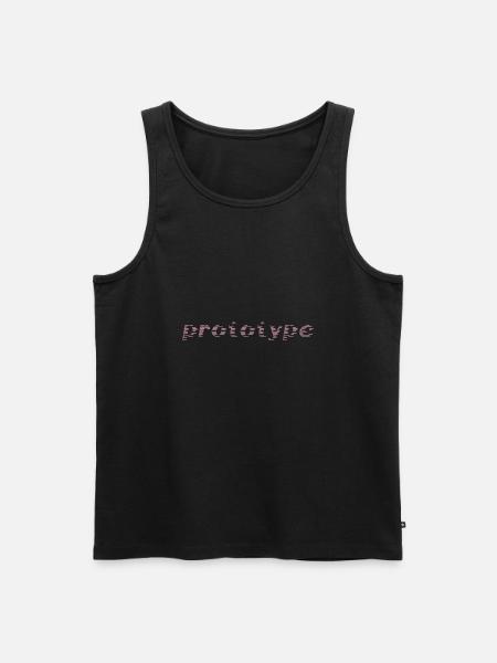 Prototyp - Männer Premium Bio Tank Top - Schwarz