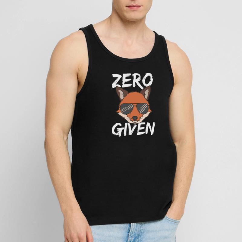 Fox Sunglasses Zero Fox Given Given Tshirt Gift Men's Premium Organic Tank Top
