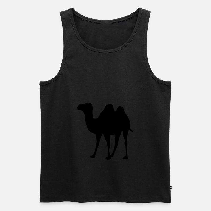 Kamel - Männer Premium Bio Tank Top - undefined
