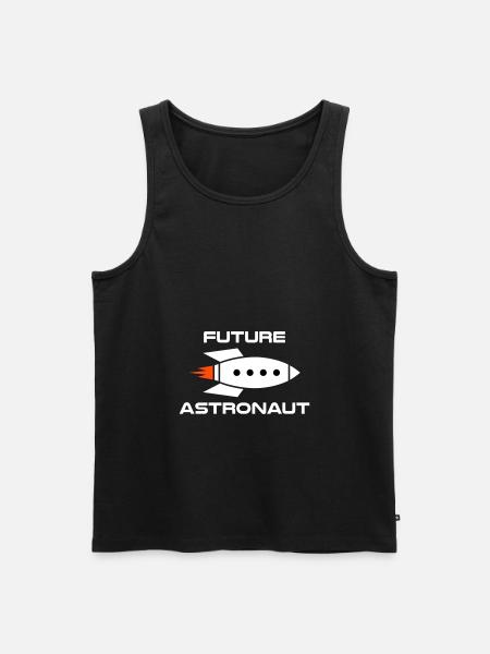 Future astronaut (spacecraft) - Men's Premium Organic Tank Top - black