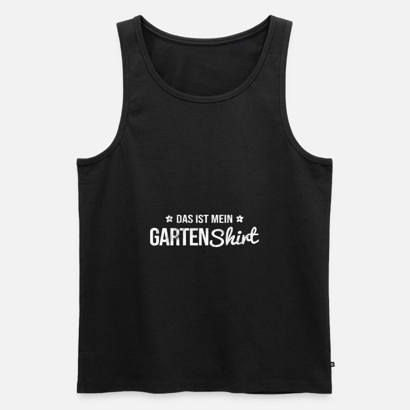 Garten Hobbygärtner - Männer Premium Bio Tank Top - Schwarz