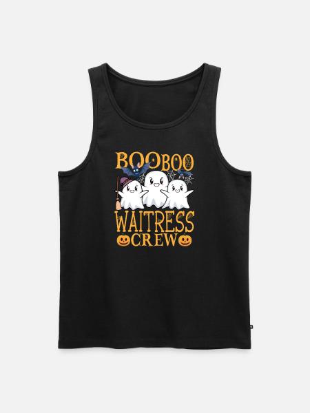 Waitress Service Staff Saying Gift - Men's Premium Organic Tank Top - black