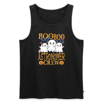 Astronom uu Lustiges Astronom - Männer Premium Bio Tank Top - Schwarz - Vorne - AI Model Male 178 light (178cm)