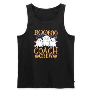 Coach Trainer uu Lustiges Trainer - Männer Premium Bio Tank Top - Schwarz - Vorne - AI Model Male 178 light (178cm)