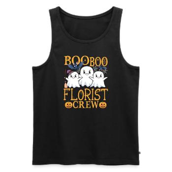 Florist Floristin uu Lustiger Florist - Männer Premium Bio Tank Top - Schwarz - Vorne - AI Model Male 178 light (178cm)