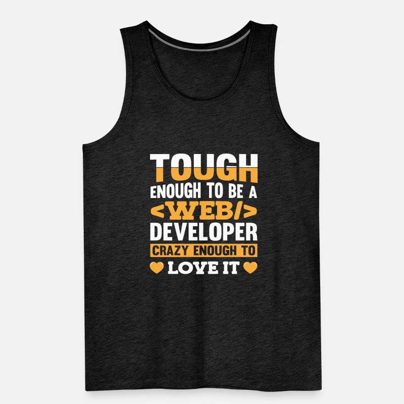 Web Developer Webdeveloper Web Developer Men's Premium Organic Tank Top
