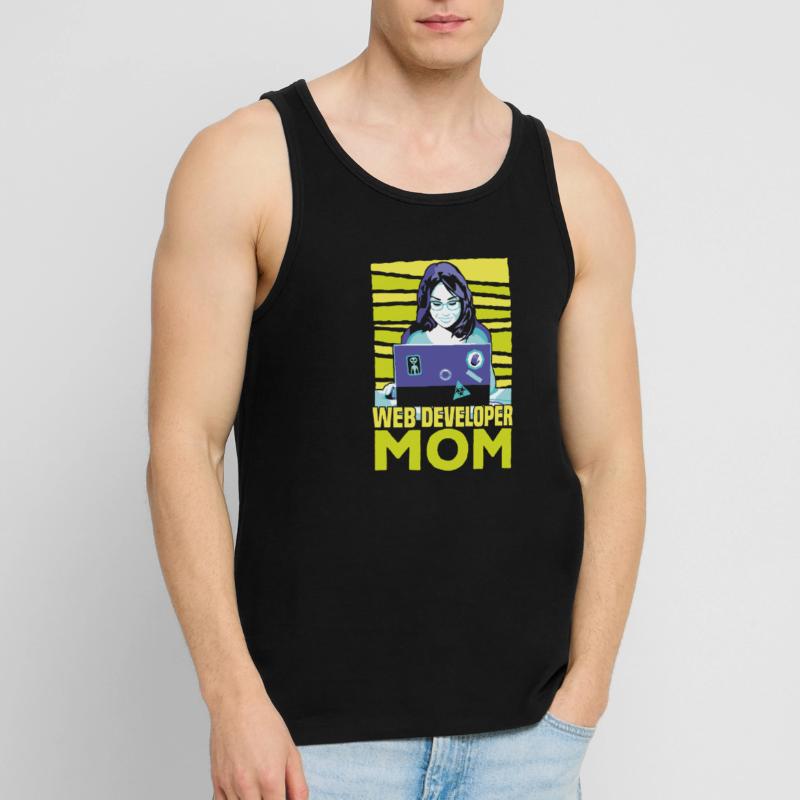 Web Developer Web Developer Web Developer Men's Premium Organic Tank Top