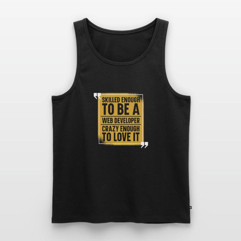 Web Developer Webdeveloper Web Developer Men's Premium Organic Tank Top