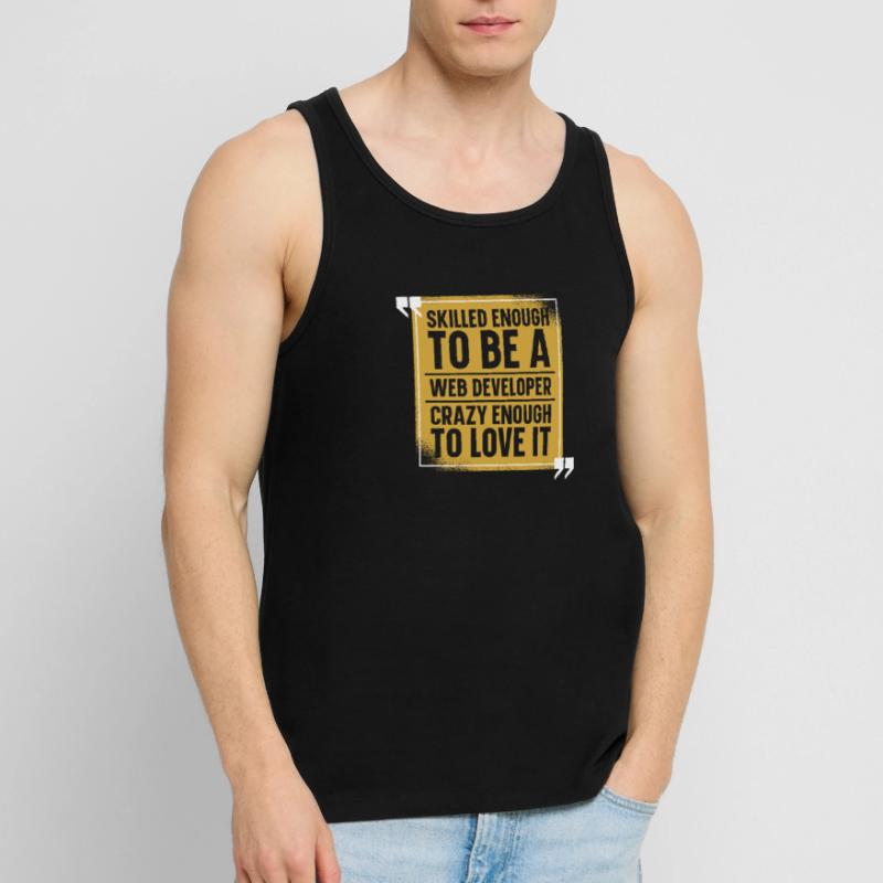 Web Developer Webdeveloper Web Developer Men's Premium Organic Tank Top