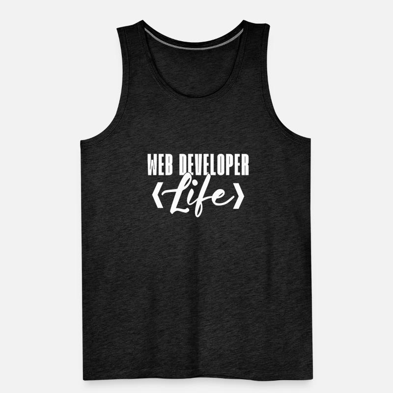 Web Developer Webdeveloper Web Developer Men's Premium Organic Tank Top