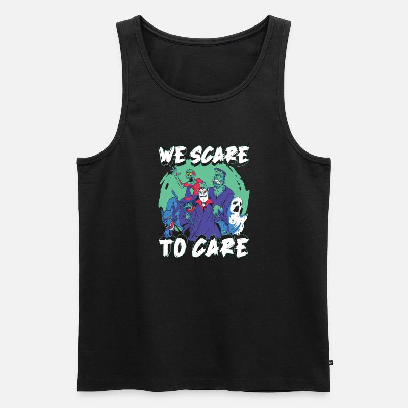 Halloween - Männer Premium Bio Tank Top - Schwarz