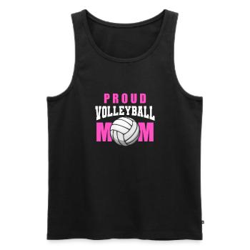 Volleyball Volleyball Player Volleyball Mama - Débardeur bio Premium Homme - noir - Devant - Michal (187cm)