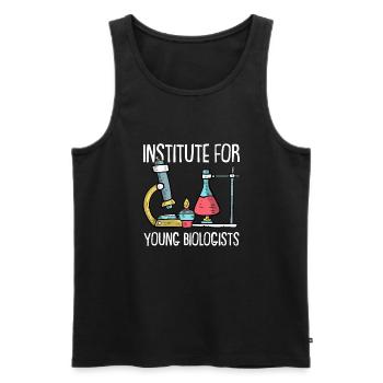 Biology Biologist Children Biology - Men's Premium Organic Tank Top - black - Front - Michal (187cm)