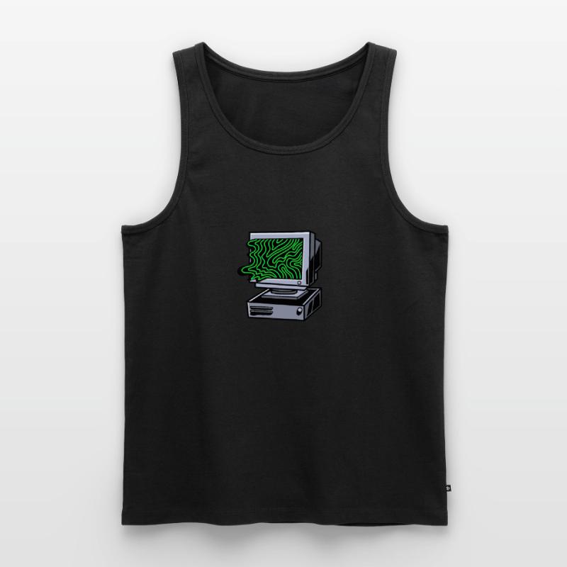 Developer Coder Programmer Men's Premium Organic Tank Top