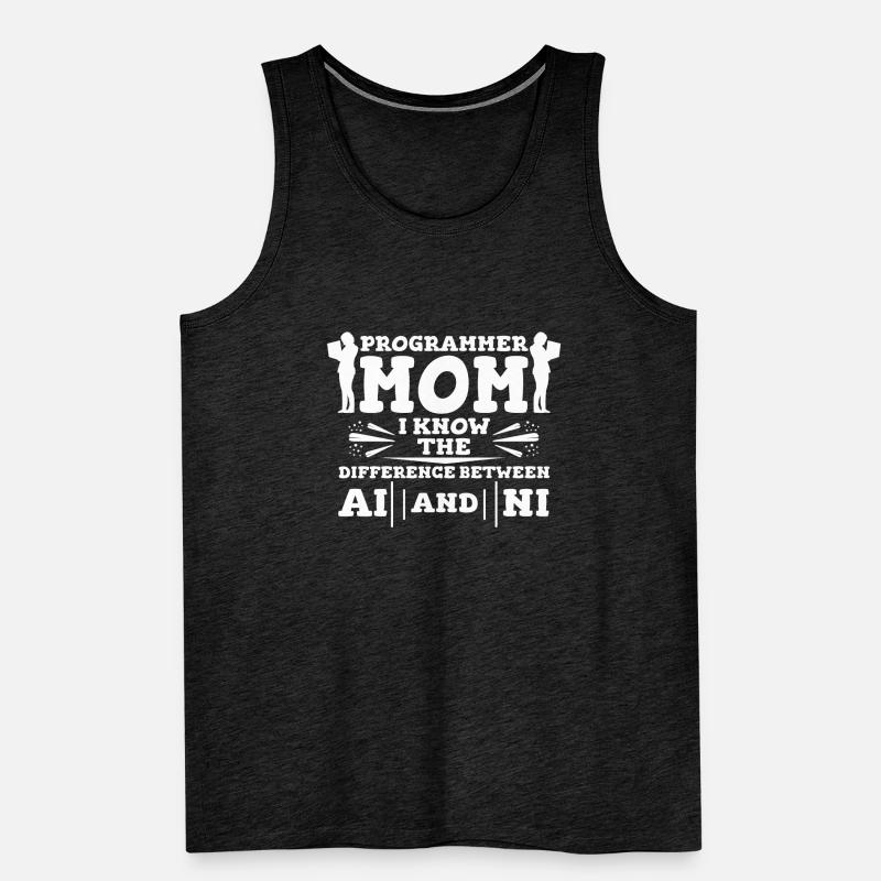 Developer Coder Programmer Mama Men's Premium Organic Tank Top