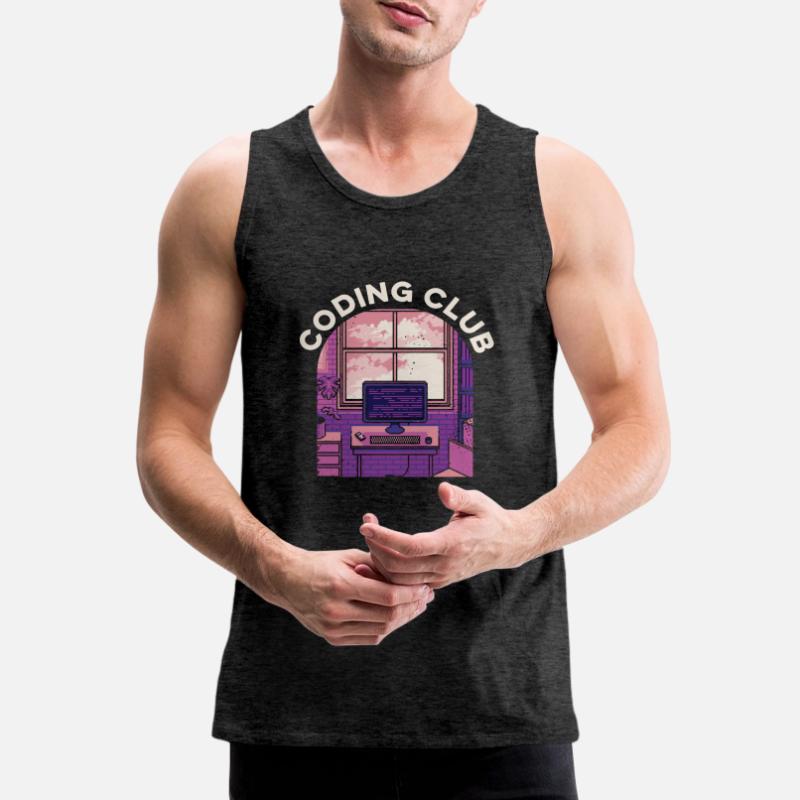 Developer Coder Programmer Association Men's Premium Organic Tank Top