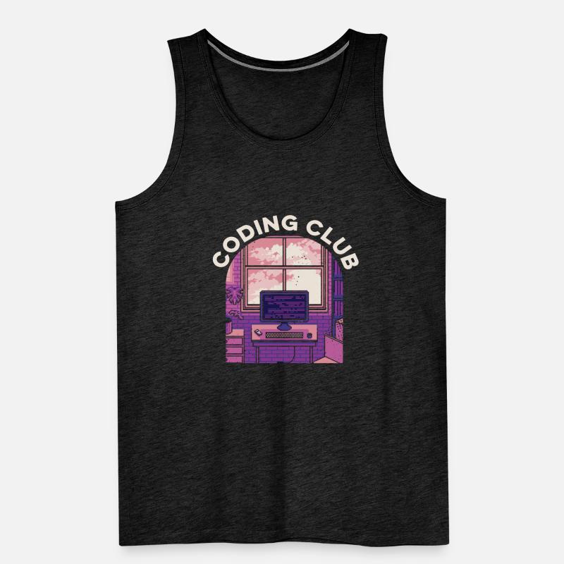 Developer Coder Programmer Association Men's Premium Organic Tank Top