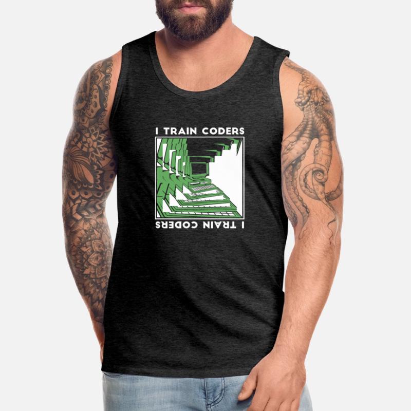 Entwickler Coder Programmierer Codierer Männer Premium Bio Tank Top