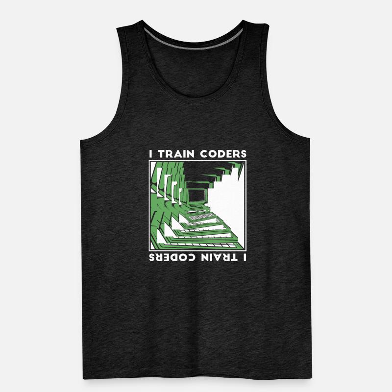 Entwickler Coder Programmierer Codierer Männer Premium Bio Tank Top