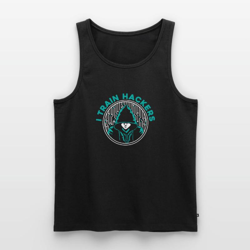 Developer Coder Programmer Cool Men's Premium Organic Tank Top